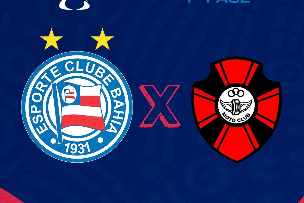 Bahia enfrenta o Motoclub na primeira fase da Copa do Brasil