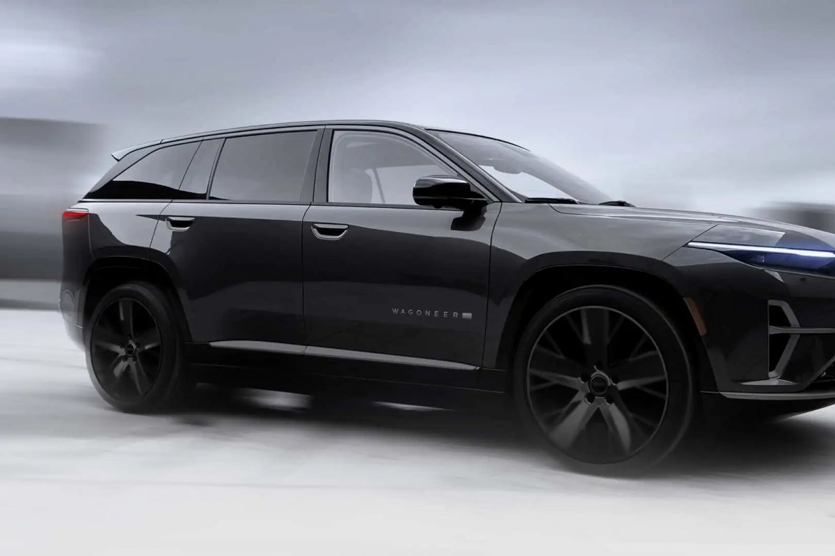 Jeep revela formas finais do novo Wagoneer elétrico que chega este ano