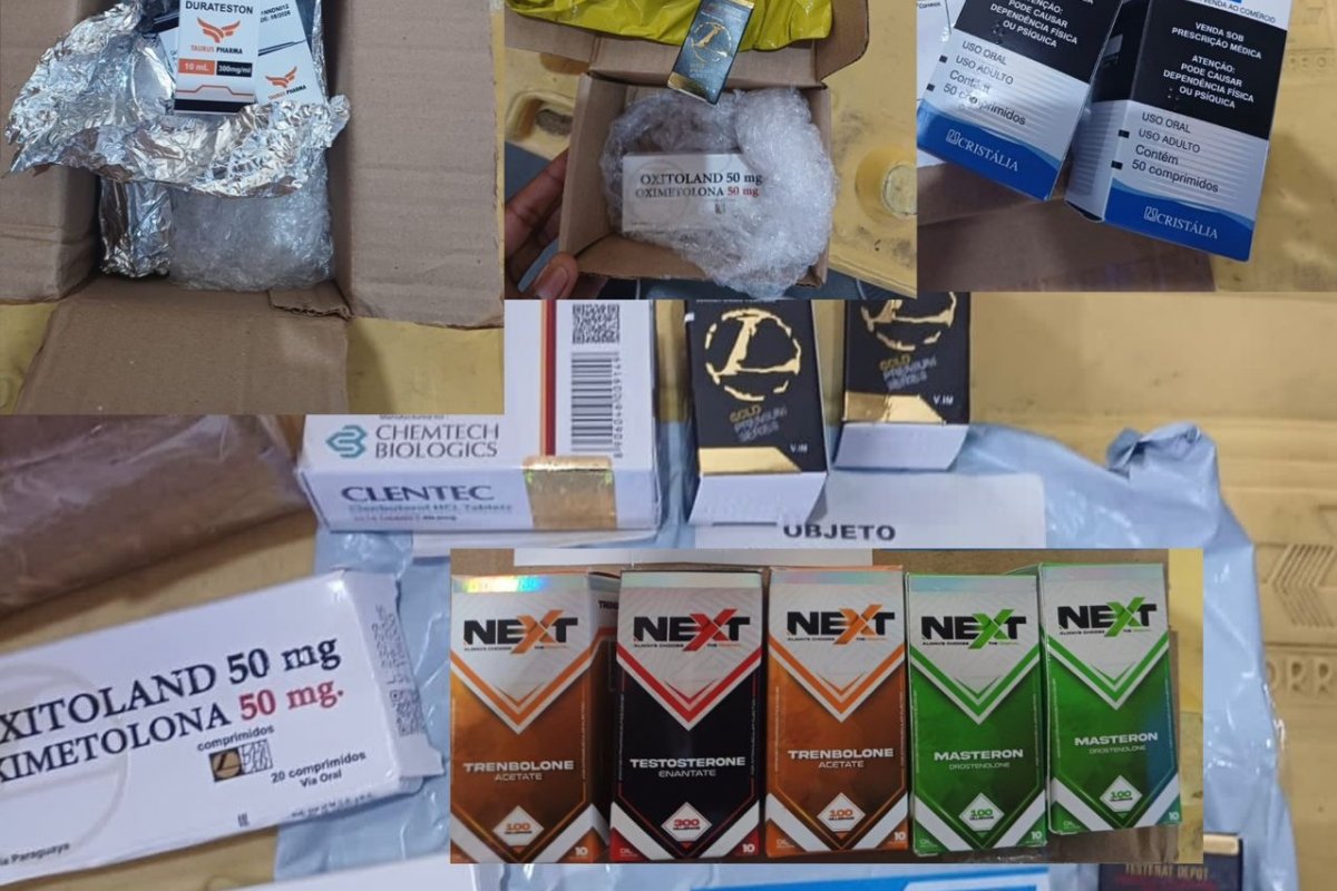 Polícia apreende anabolizantes e morfina em central dos Correios em Feira de Santana