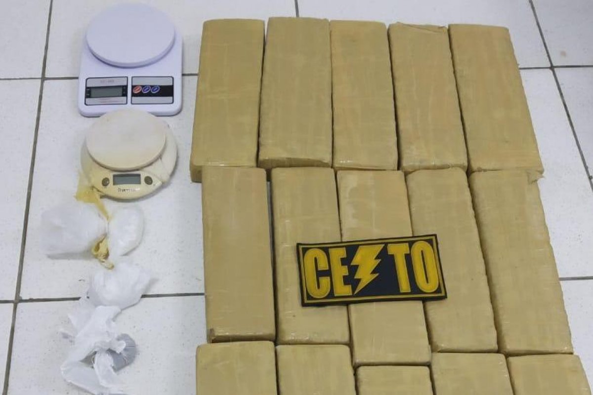 Homem é preso com 17 tabletes de maconha em Araci, na Bahia