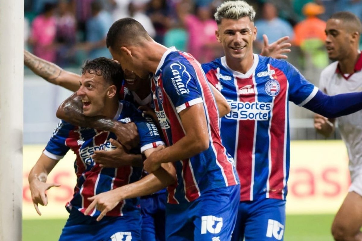 Vídeo: Bahia vence América-RN e soma primeiros pontos na Copa do Nordeste; confira os gols do jogo