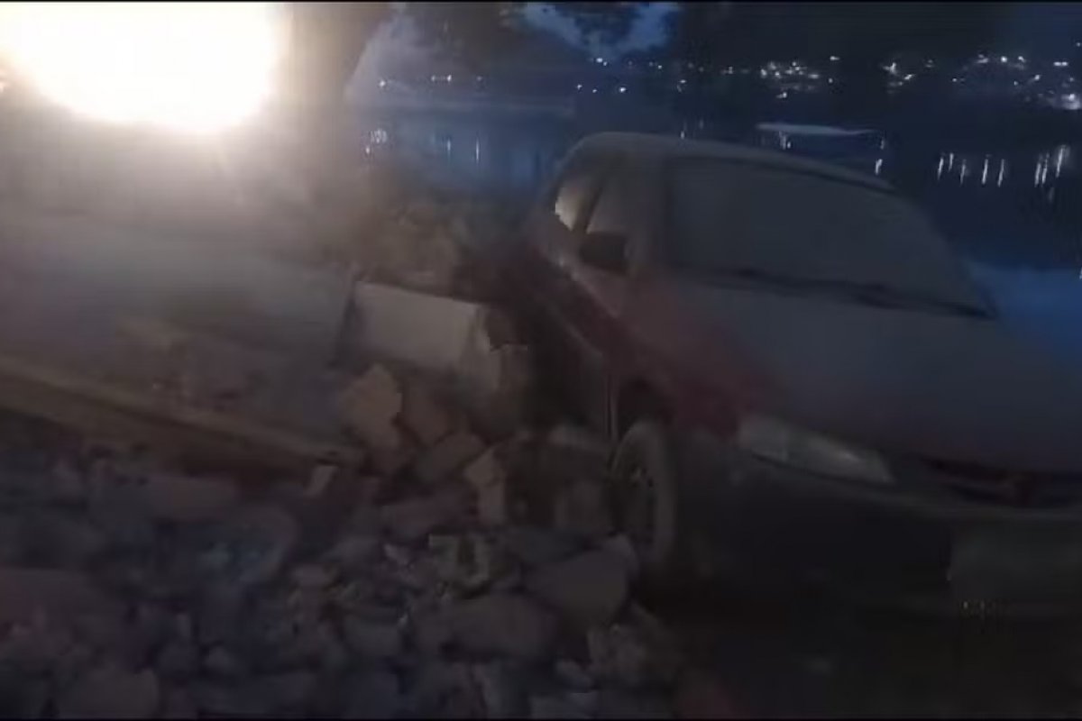 Casarão tombado pelo Iphan, na cidade de Cachoeira, desaba
