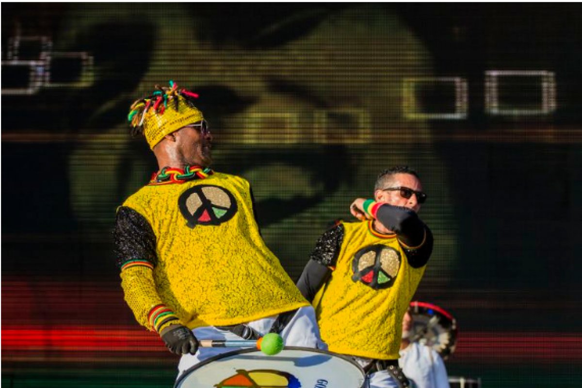 Olodum comemora 40 anos de samba-reggae no Concha Negra