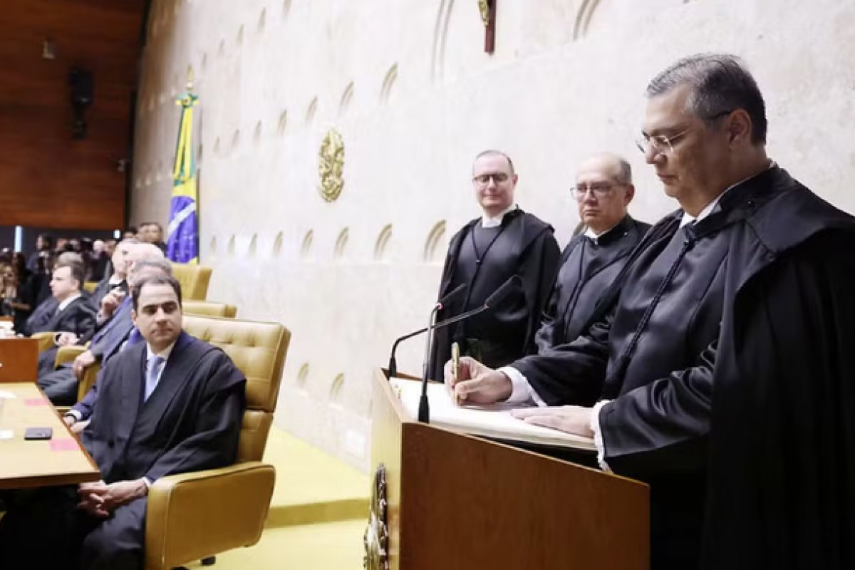 Durante posse como ministro do SF, Flávio Dino afirma: “Sempre procurei agregar e tive muita nitidez nas minhas posições”