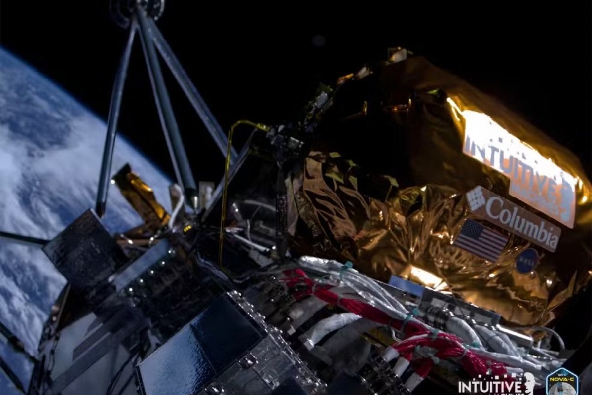 Após mais de 50 anos Estados Unidos voltam a Lua com módulo lunar