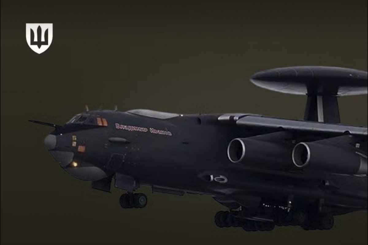 Forças aéreas da Ucrânia alegam derrubar radar russo A-50 em meio a tensões na guerra