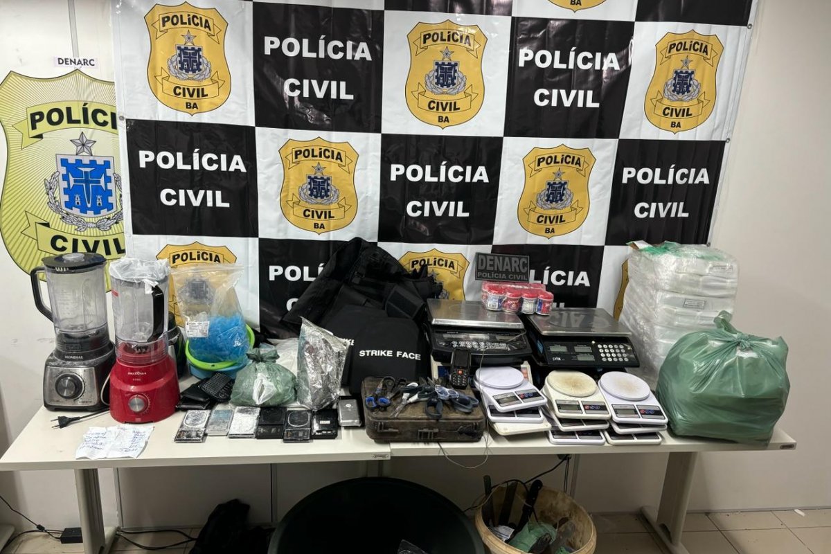 Polícia Civil desarticula laboratório de drogas no bairro Engomadeira