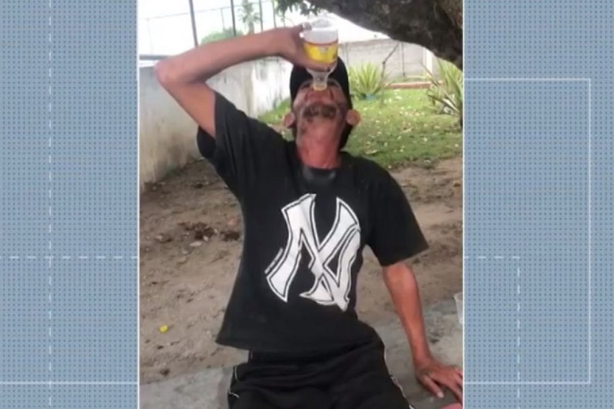 Homem que morreu após ingerir garrafa de bebida alcoólica por dinheiro deixou uma filha de 13 anos