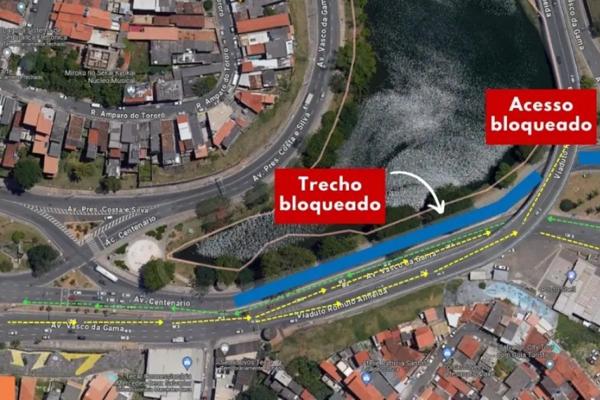 Obras do BRT interditam trecho da Avenida Centenário no domingo (25); veja as mudanças