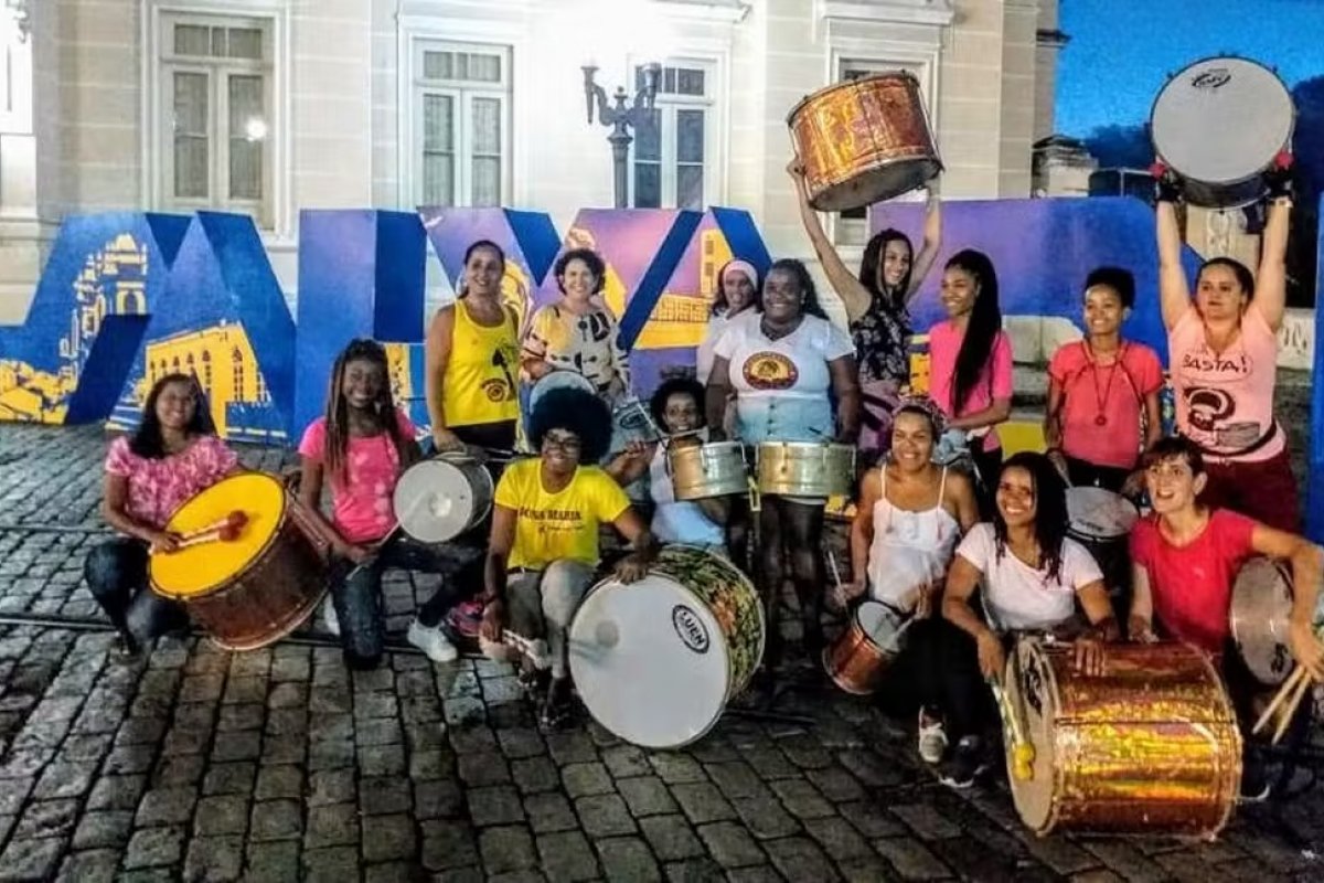 Instituto lança oficinas de percussão gratuitas para mulheres e LGBTQIAPN+