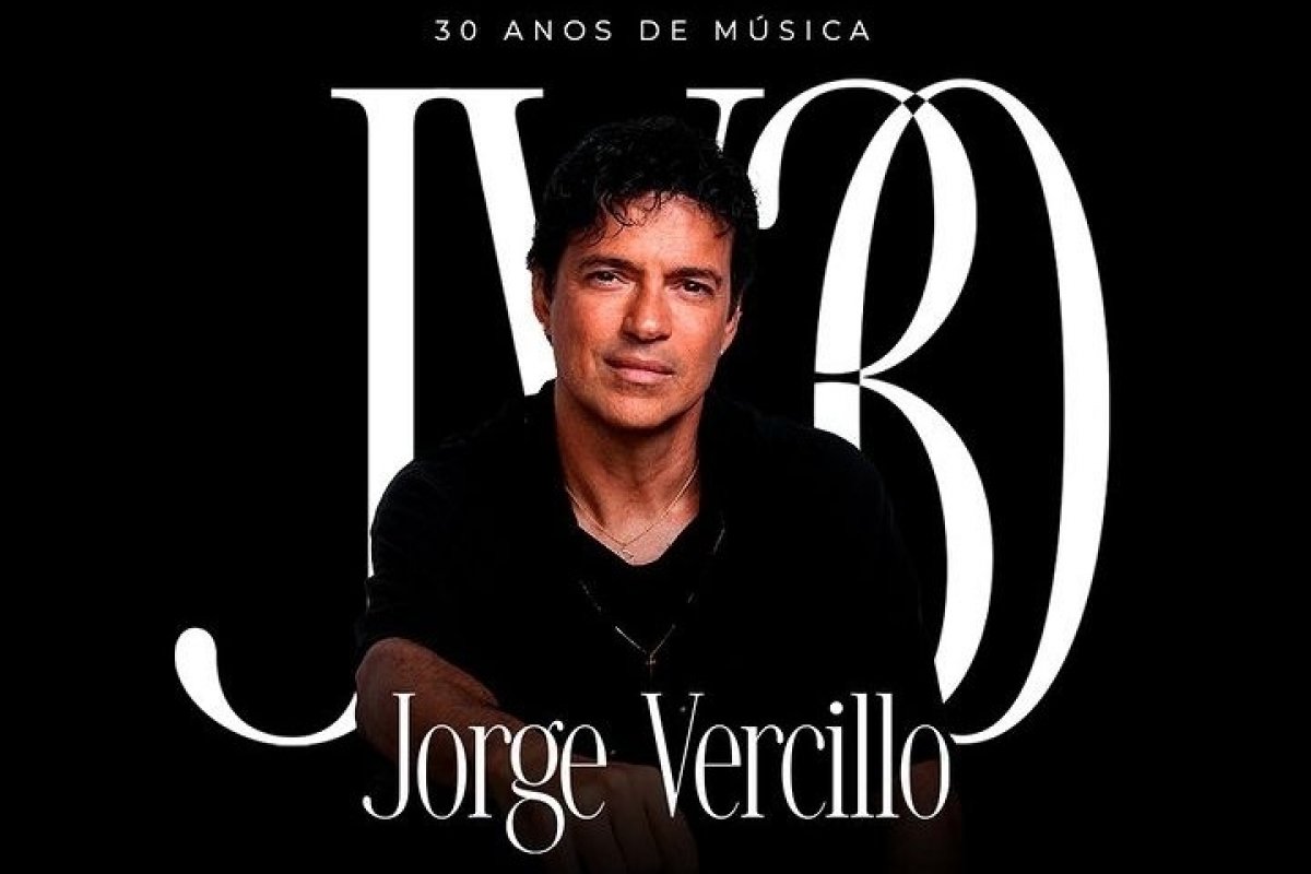 Jorge Vercillo celebra 30 anos de carreira com shows pelo Brasil!