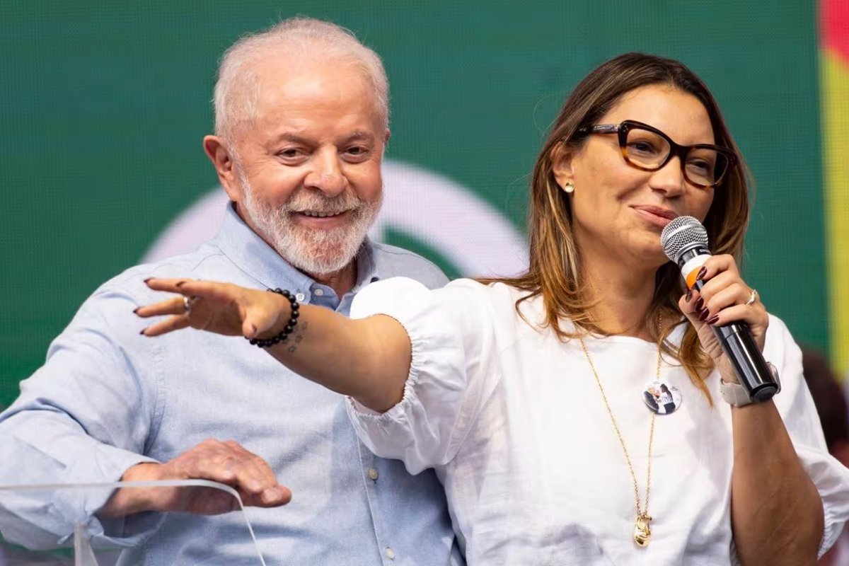 Janja critica STF muito masculino após Lula ter indicado homens para corte