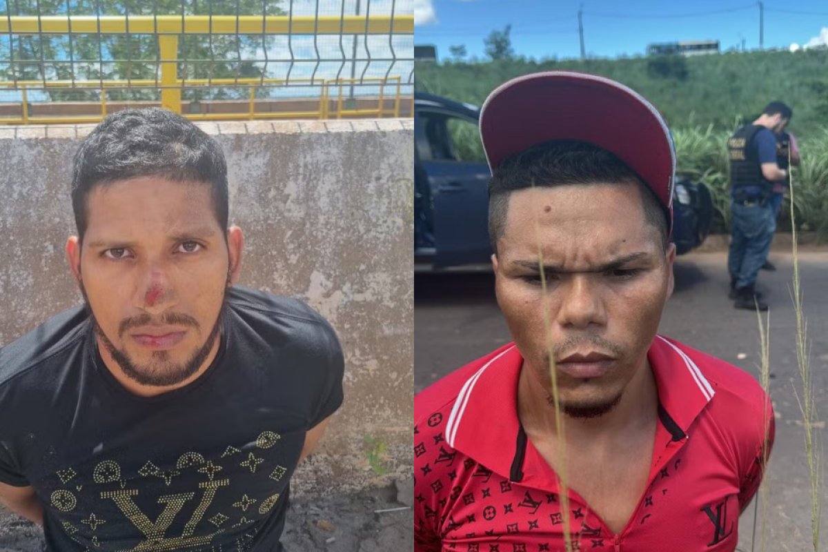 Vídeo: PF recaptura no Pará foragidos da penitenciária federal de Mossoró