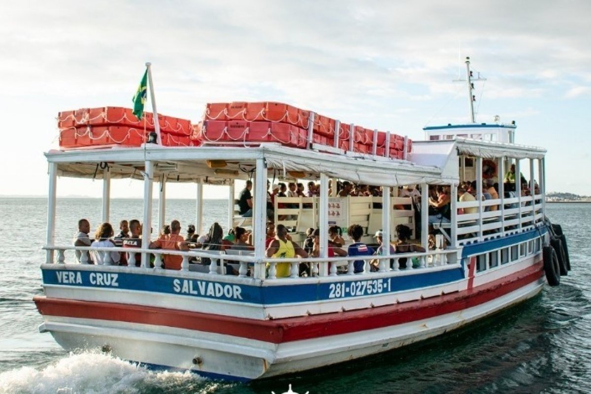 Travessia Salvador-Mar Grande registra movimento tranquilo de embarque nesta terça (5)