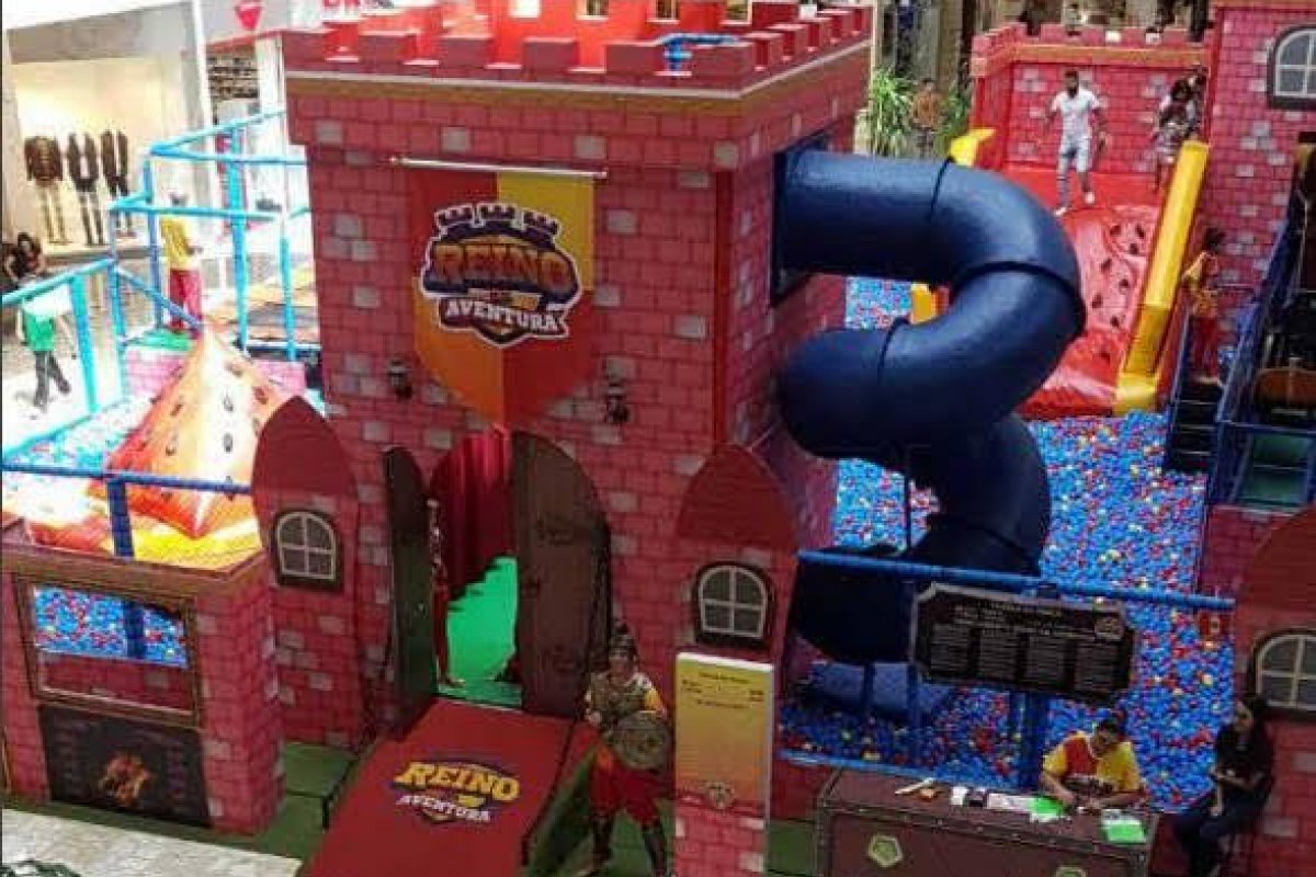 Para a alegria da criançada, Shopping Bela Vista inaugura Reino da Aventura