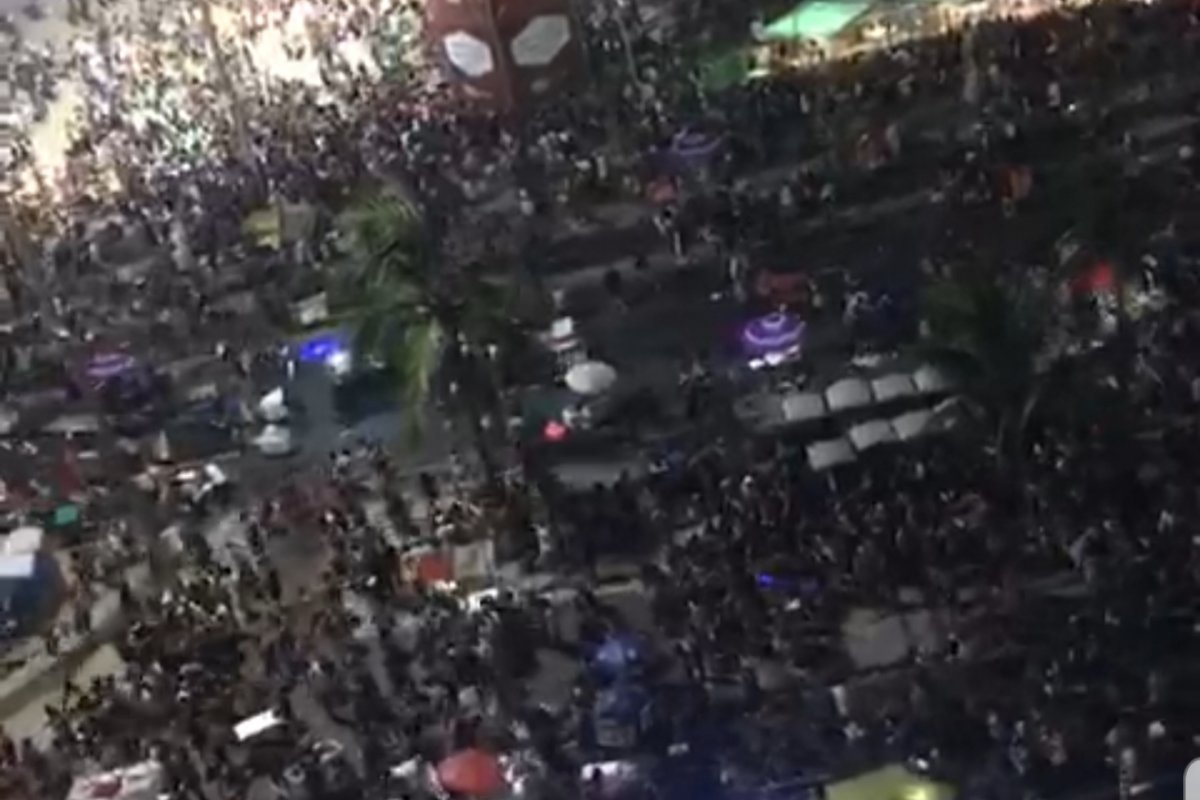 Confusão acaba com festa do Bloco da Favorita no Rio de Janeiro