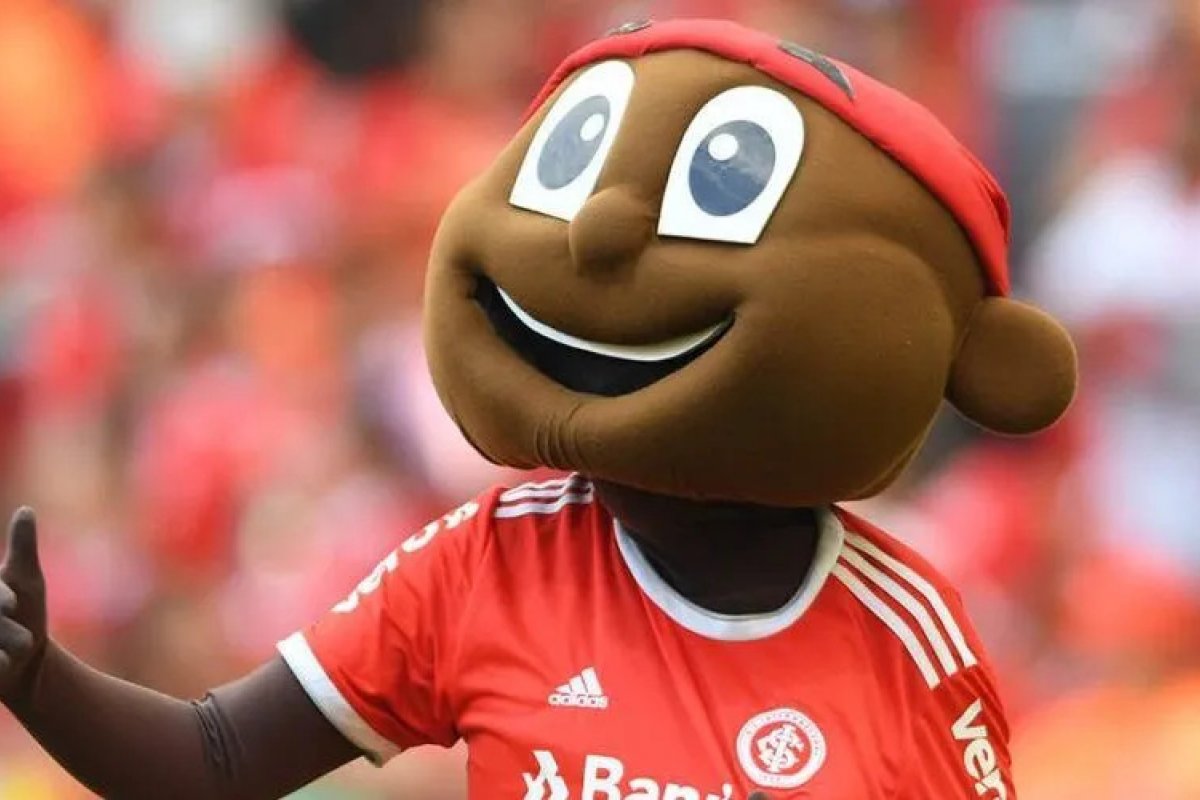 Mascote do Internacional será interpretado por mulher após casos de importunação sexual