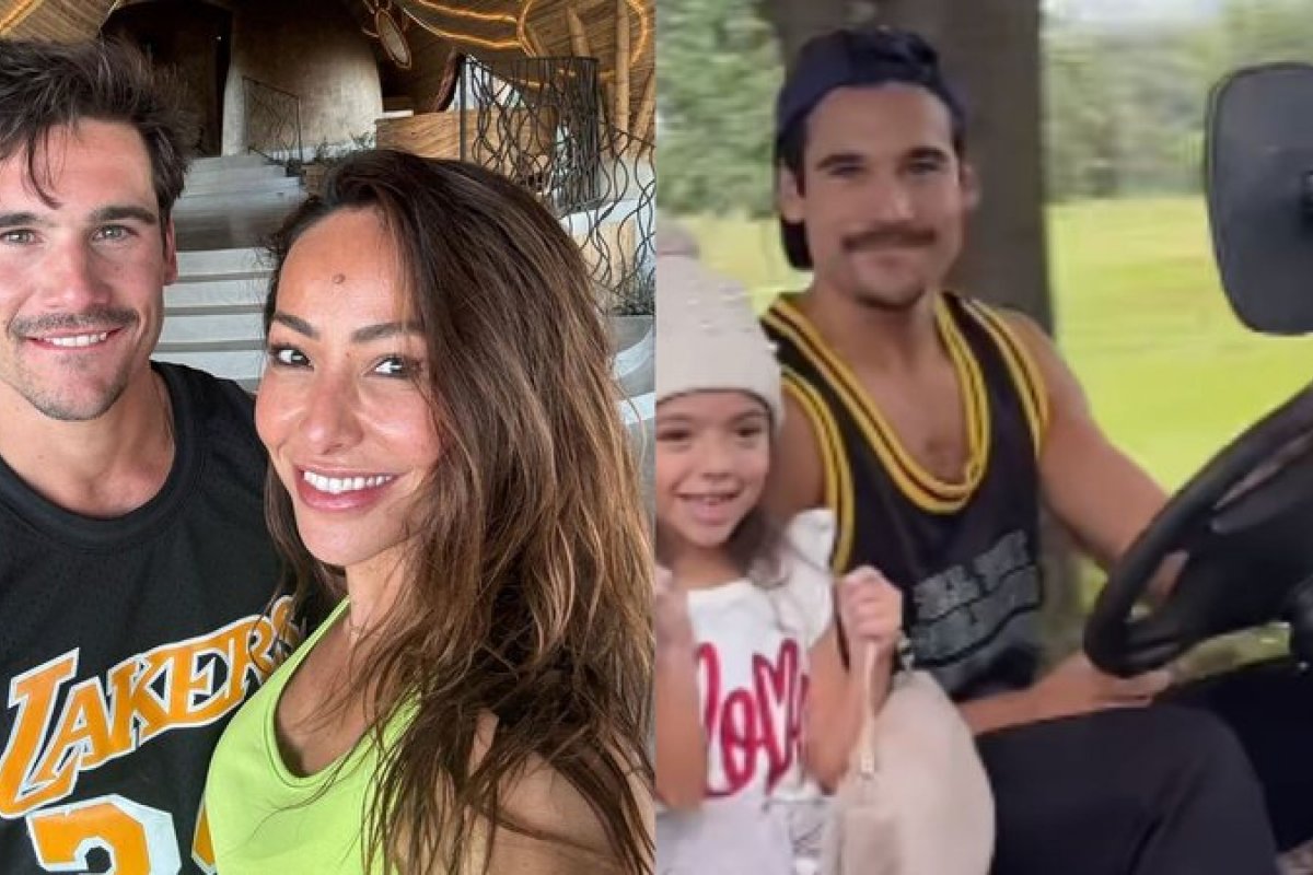 Sabrina Sato mostra momento descontraído da filha, Zoe, se divertindo com o padrasto Nicolas Prattes!