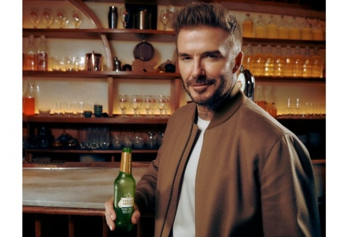 David Beckham será embaixador de Stella Pure Gold no Brasil!