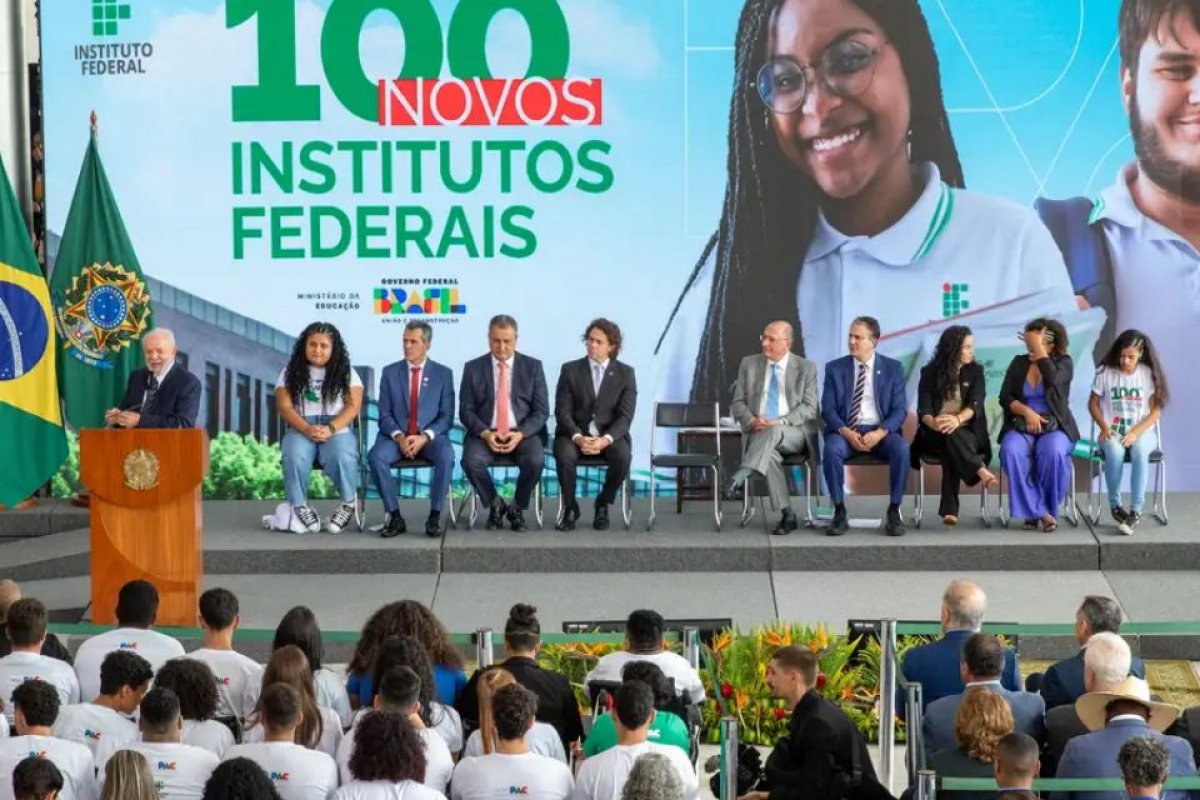 Governo Lula anuncia 140 mil vagas em novas unidades de institutos federais e foca Nordeste