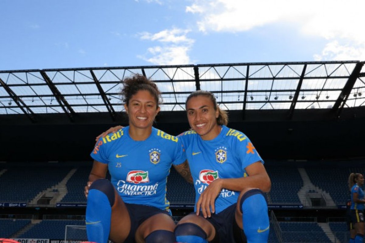 Marta e Cristiane são convocadas pela Seleção para a SheBelieves Cup
