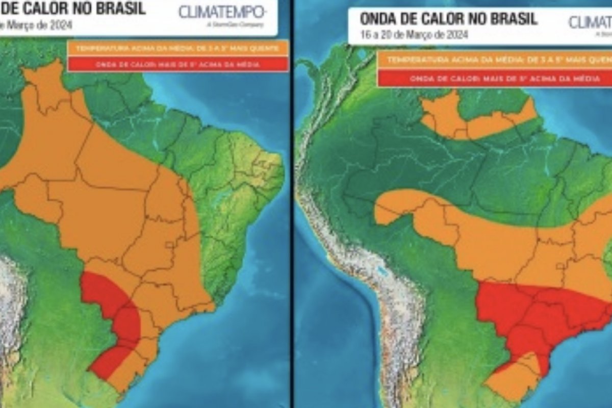 Onda de calor marcam últimos de verão no Brasil