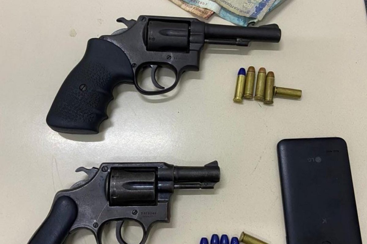 Operação Garra de Arquimedes: Polícia Militar apreende armas de fogo