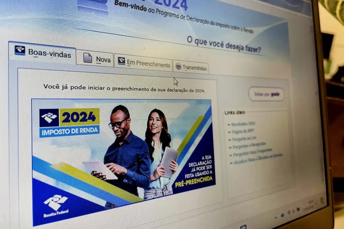 Imposto de Renda 2024: 2,2 milhões de declarações já foram enviadas