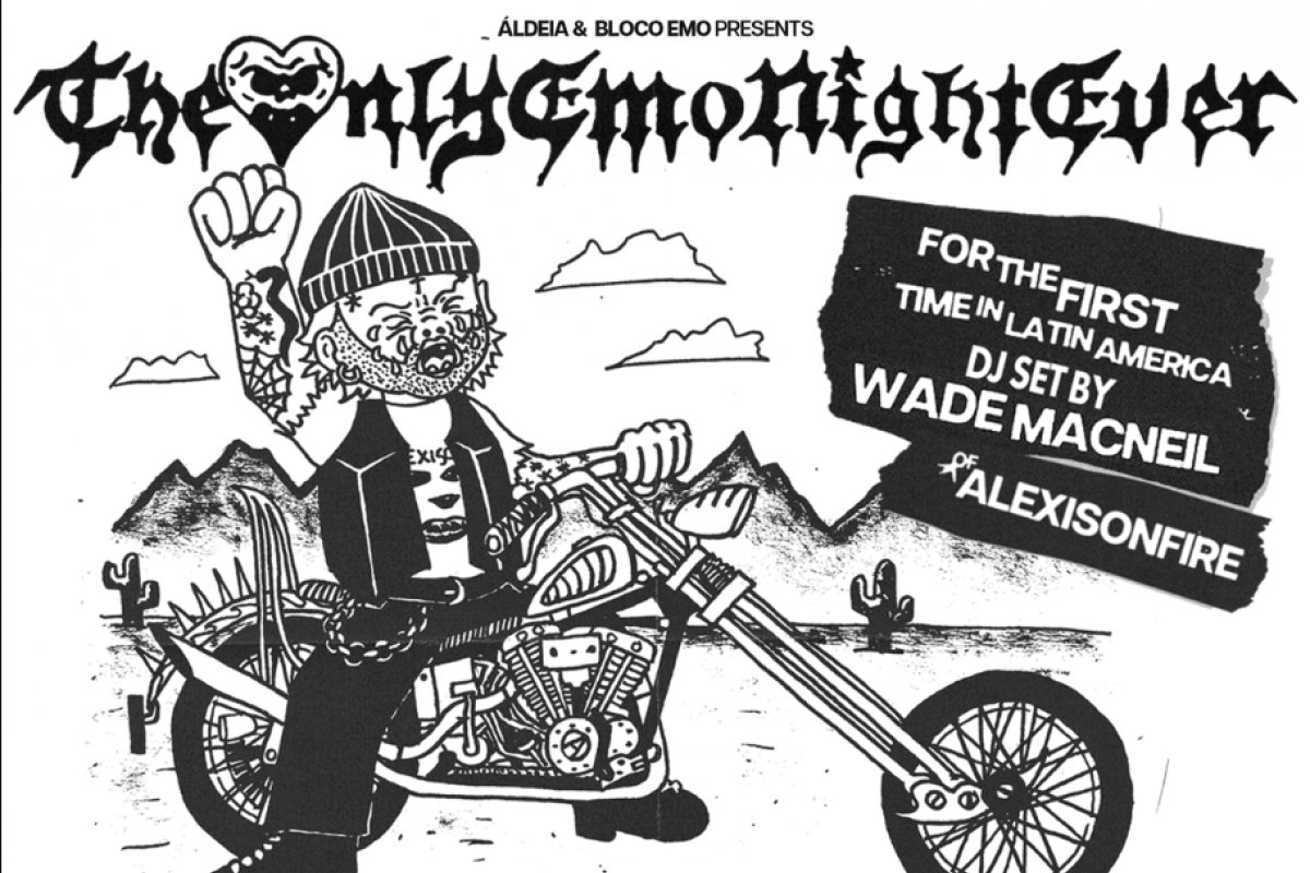 Wade MacNeil (Alexisonfire) traz o The Only Emo Night Ever a seis cidades do Brasil