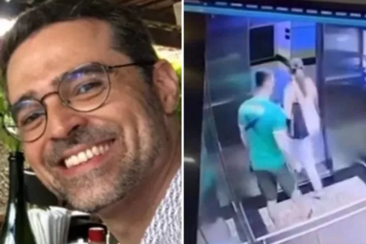 Vídeo: homem apalpa mulher em elevador em Fortaleza e é afastado de empresa