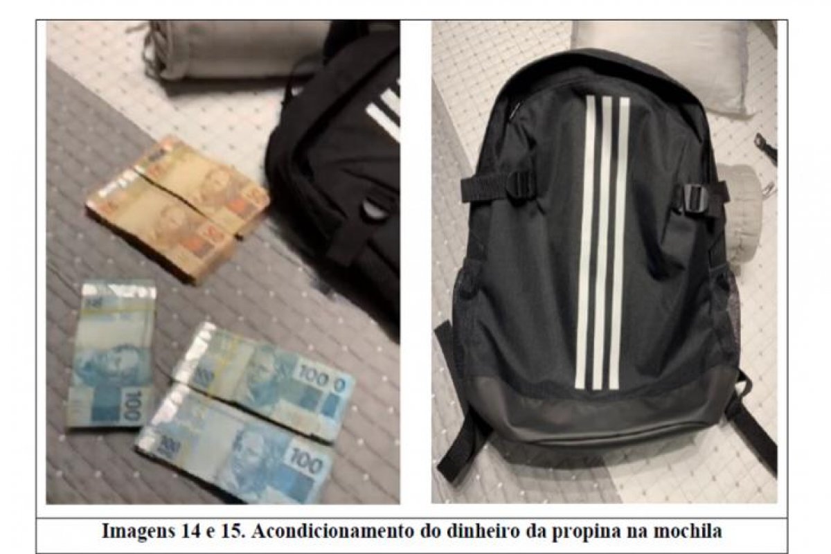 Secretário parlamentar é flagrado pela PF pegando propina em aeroporto e levando para a Câmara
