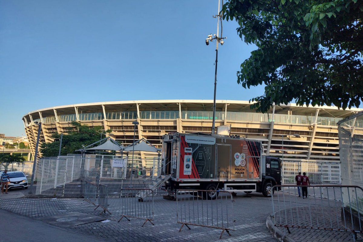 Torcedor é preso no entorno na Arena Fonte Nova por dívida de pensão alimentícia
