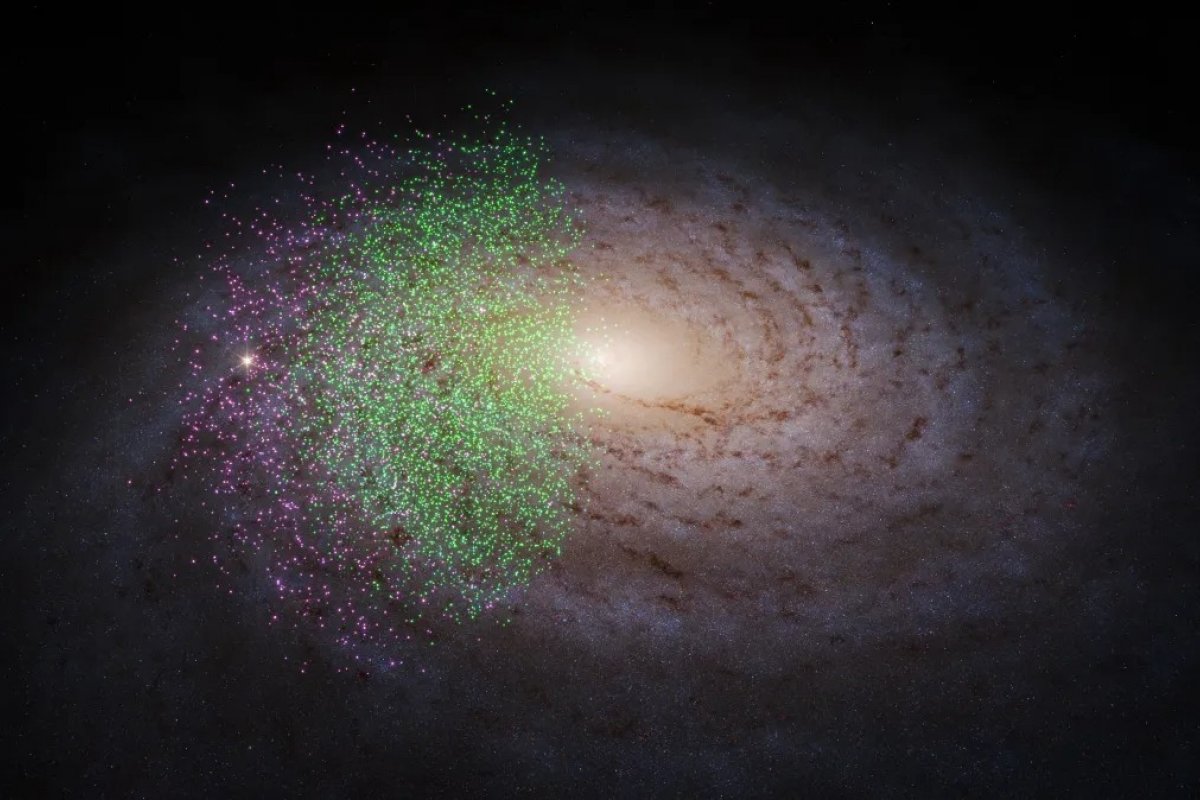 Telescópio espacial Gaia detecta antigas correntes de estrelas Shakti e Shiva na Via Láctea