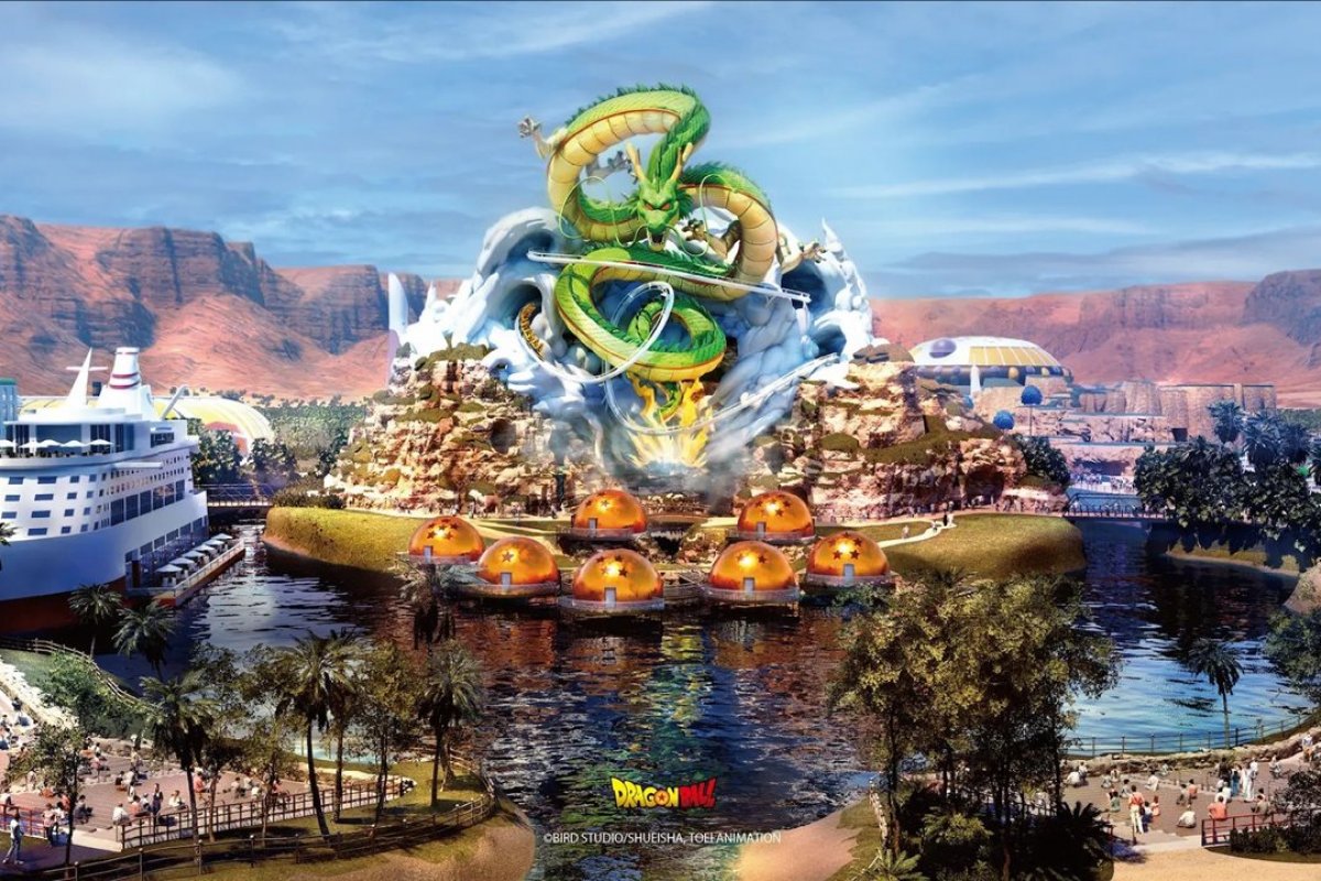Parque temático em homenagem ao Dragon Ball terá 500 mil metros quadrados!