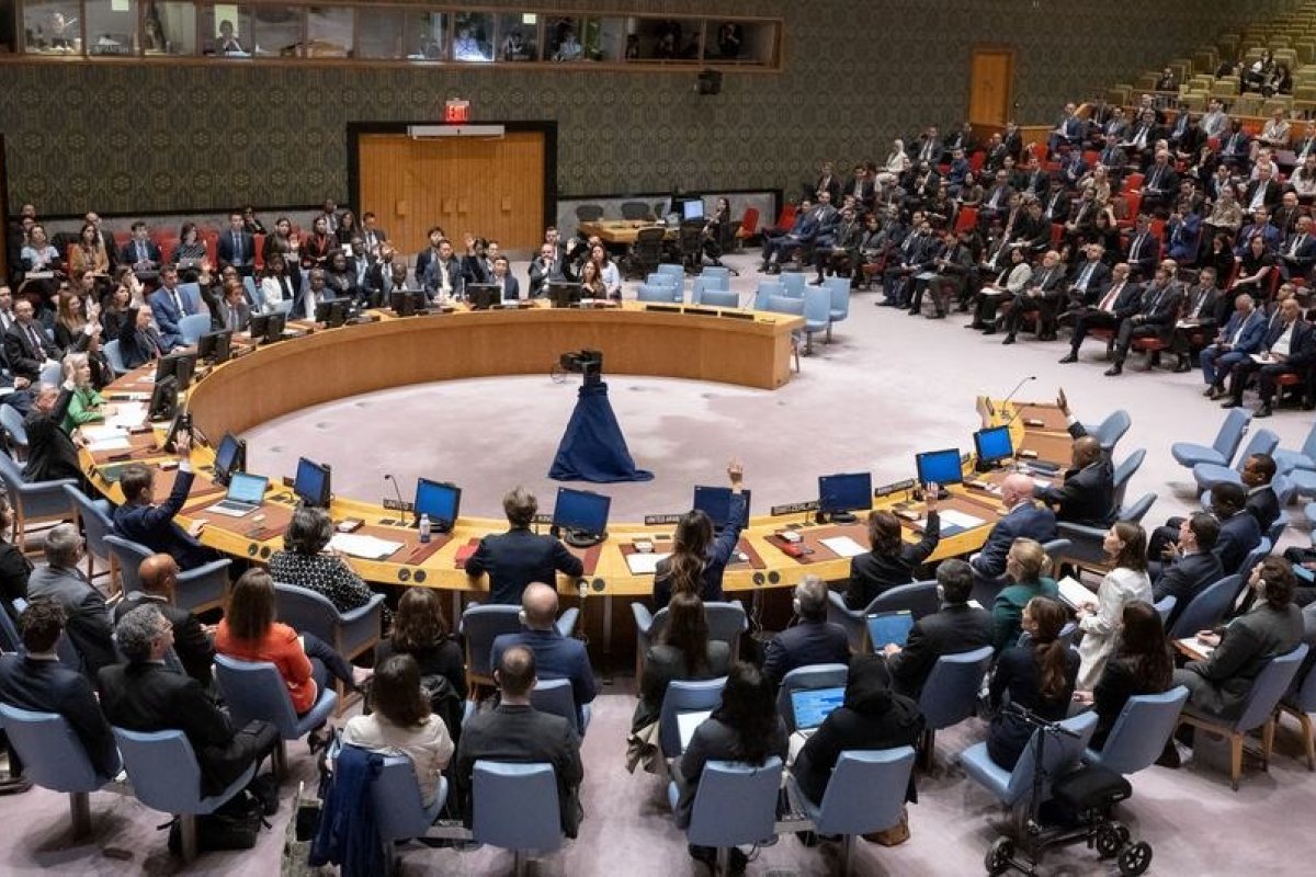 Conselho da ONU aprova resolução sobre cessar-fogo imediato na Faixa de Gaza