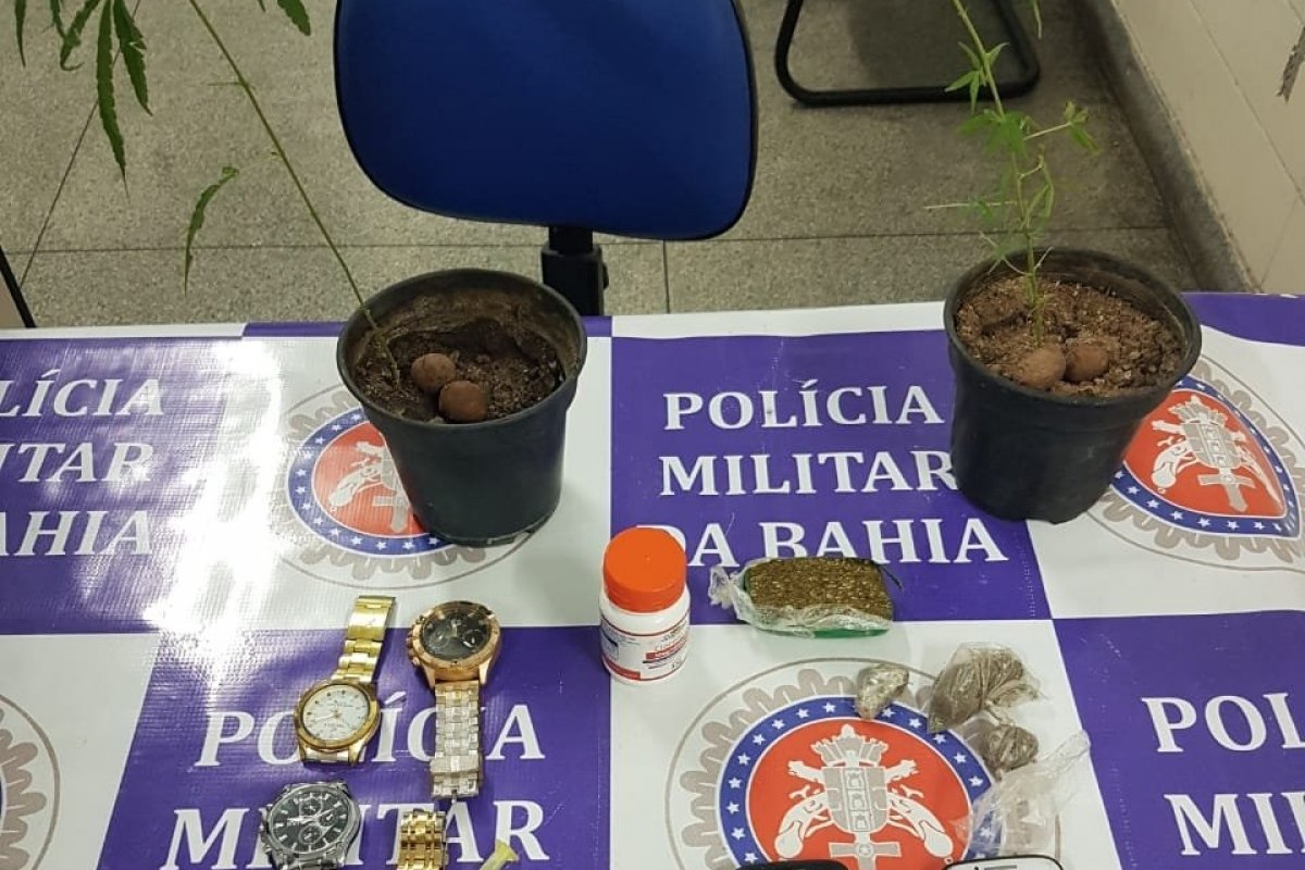 Suspeito de tráfico de drogas é preso no norte do estado