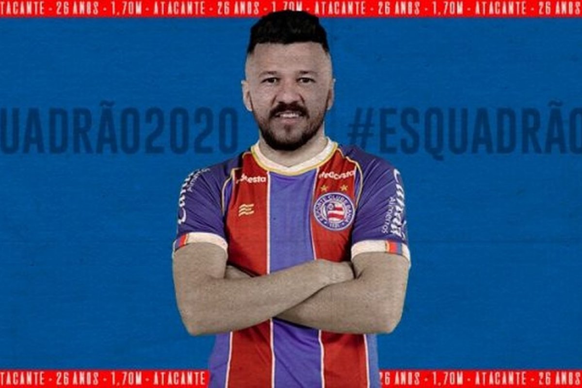 Bahia anuncia contratação do atacante Rossi, de 26 anos