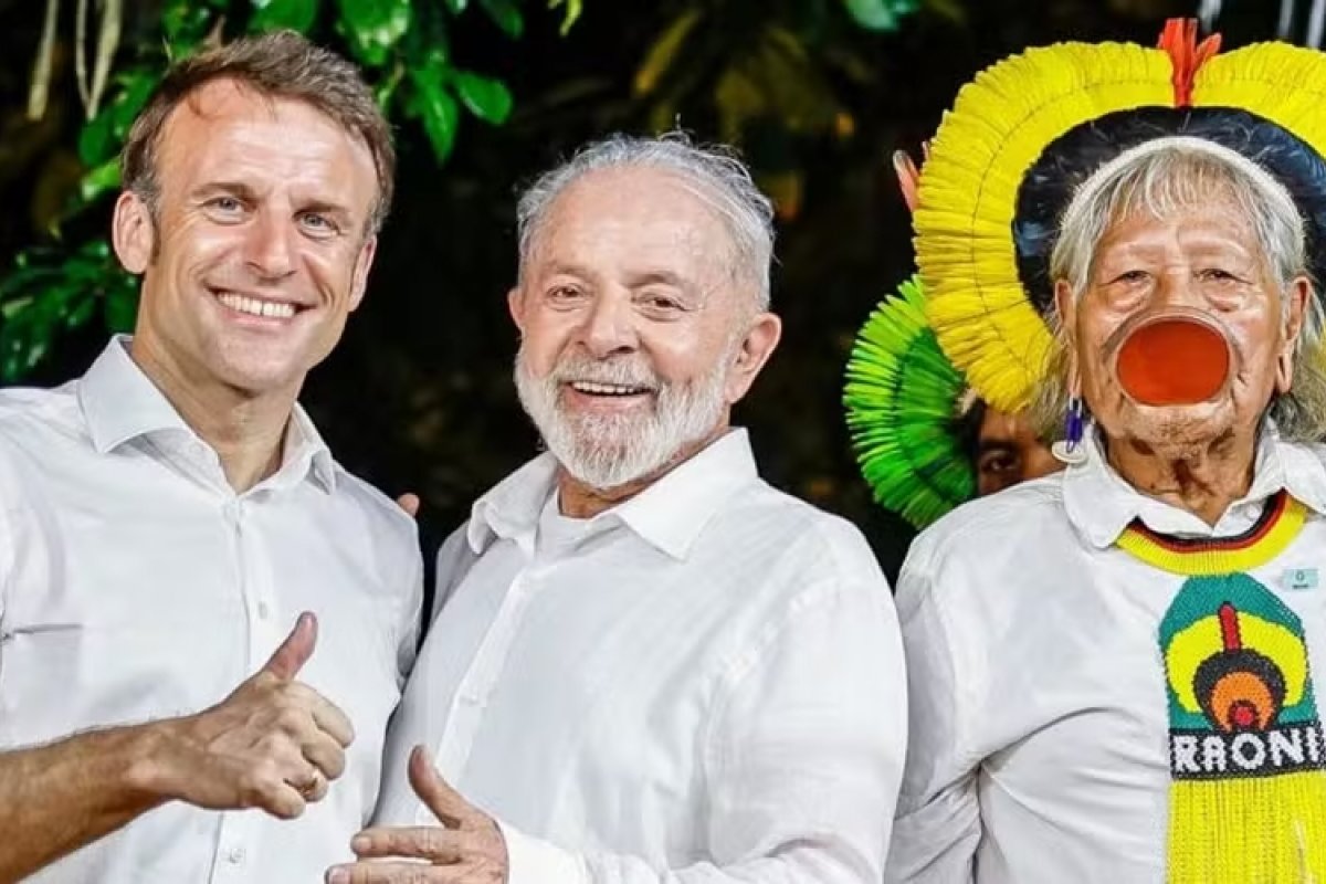 Vídeo: Lula chama Macron de Sarkozy em visita a Belém