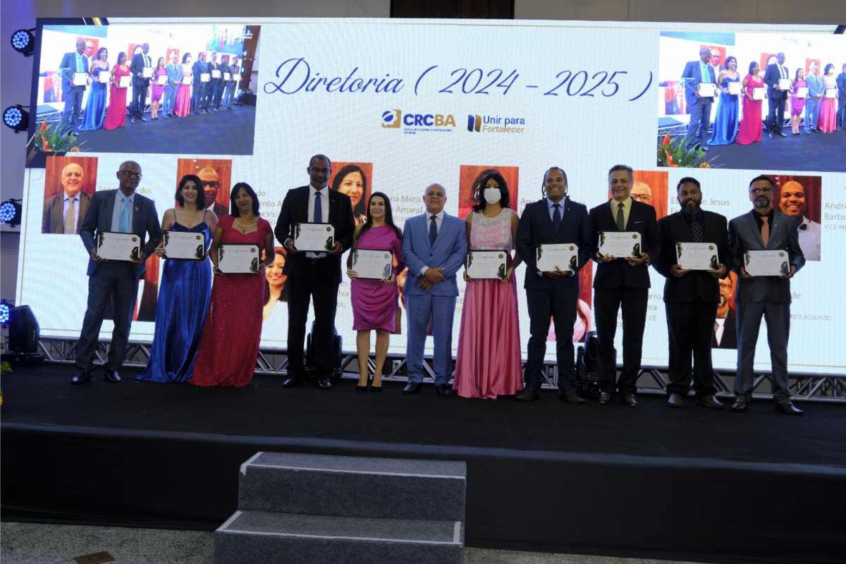 Posse da nova diretoria do CRCBA marca novo ciclo de avanços para a contabilidade na Bahia!