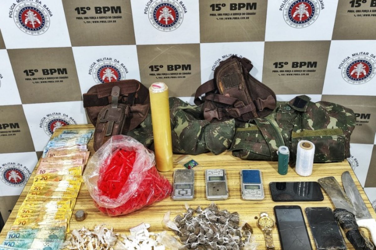 Suspeito de tráfico de drogas é preso no sul da Bahia