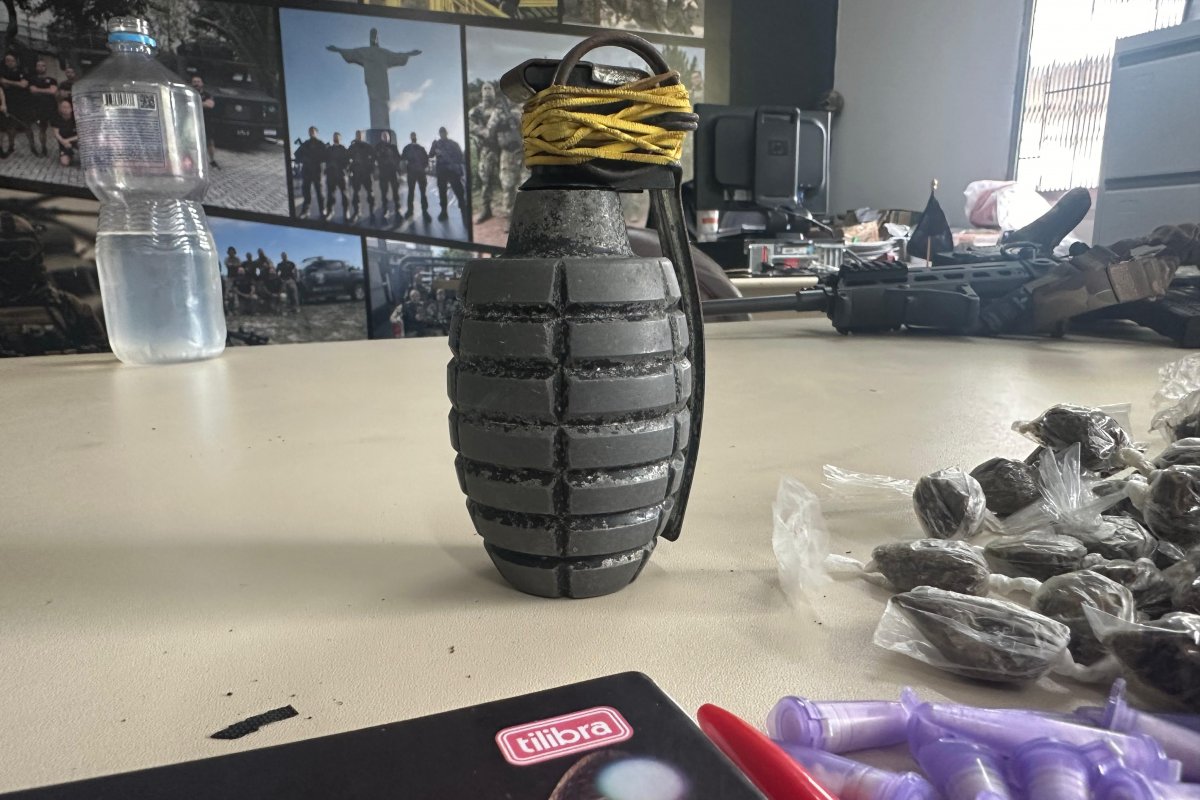 Suspeito de gerenciar o tráfico em Itinga é preso com drogas e granada