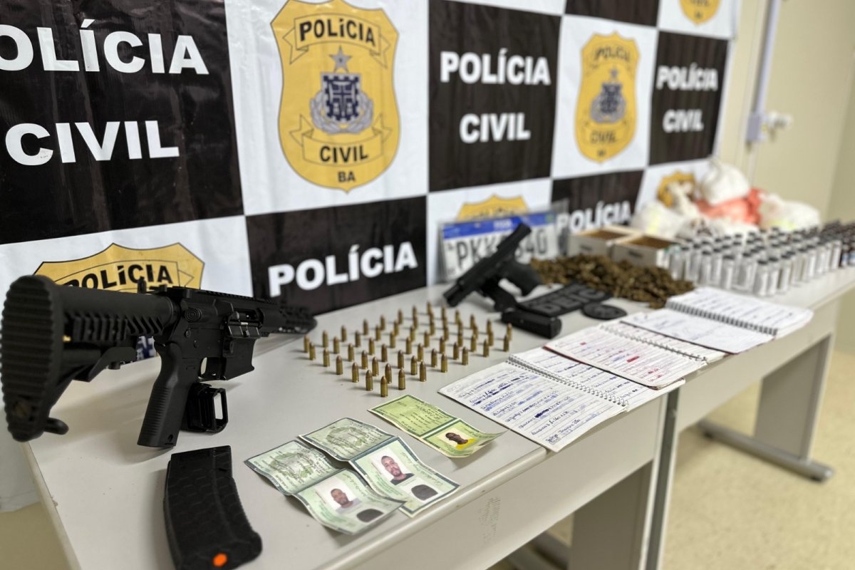 Dezessete armas são apreendidas em menos de 24 horas na Bahia