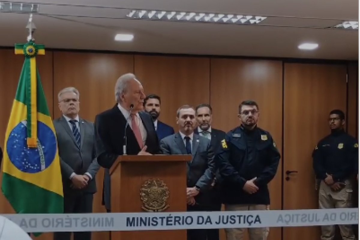 'O crime organizado no nosso país não será bem sucedido', declara Lewandowski