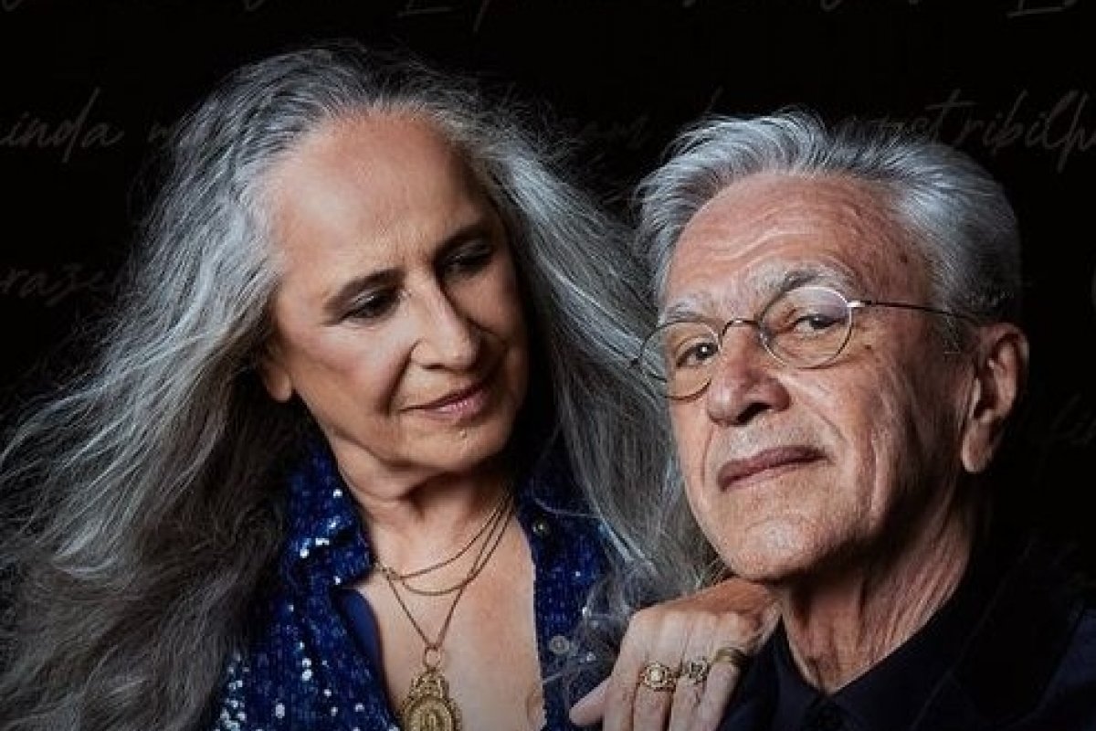 Caetano Veloso e Maria Bethânia incluem três novas cidades na tour Caetano&Bethânia!