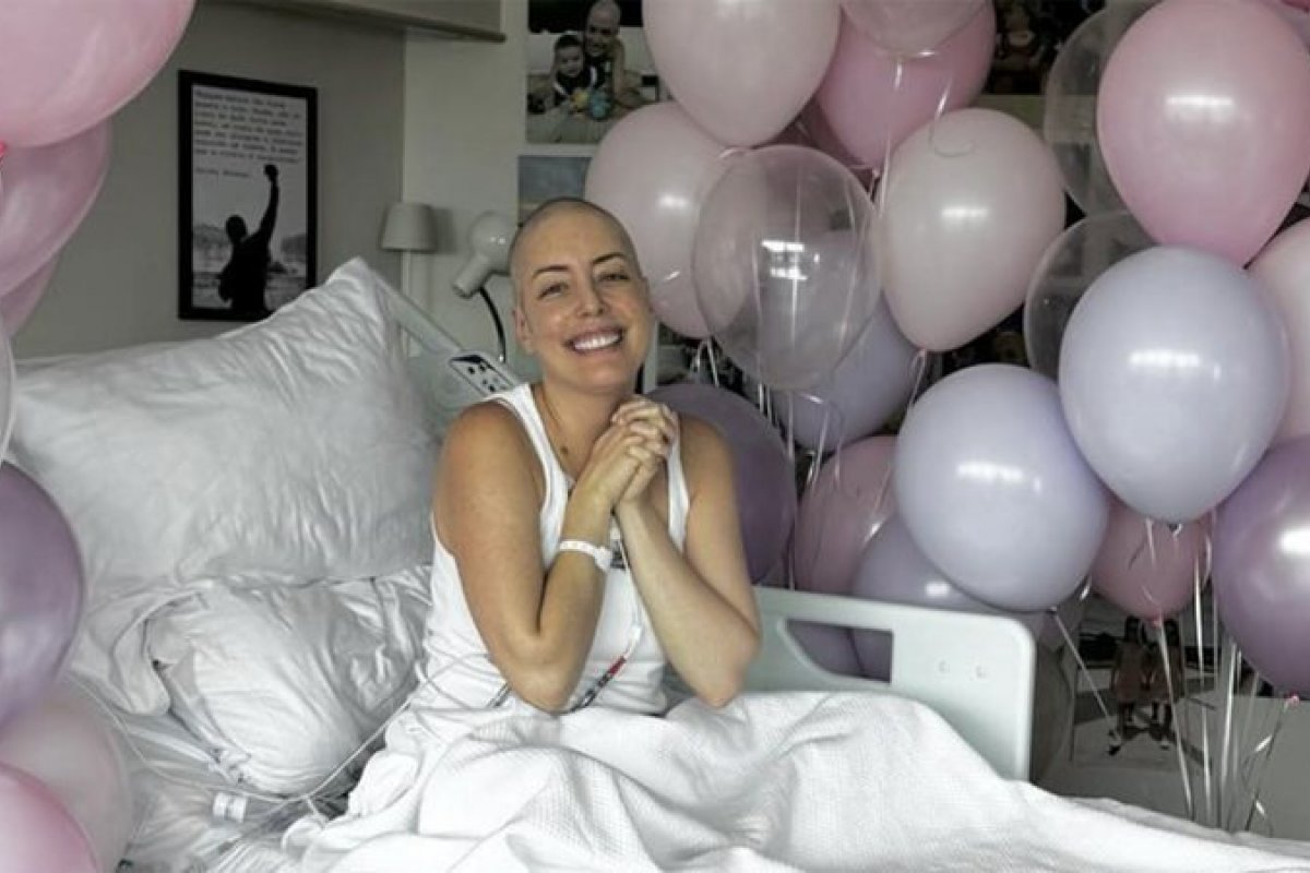 Em luta contra o câncer, Fabiana Justus comemora sucesso no transplante de medula óssea