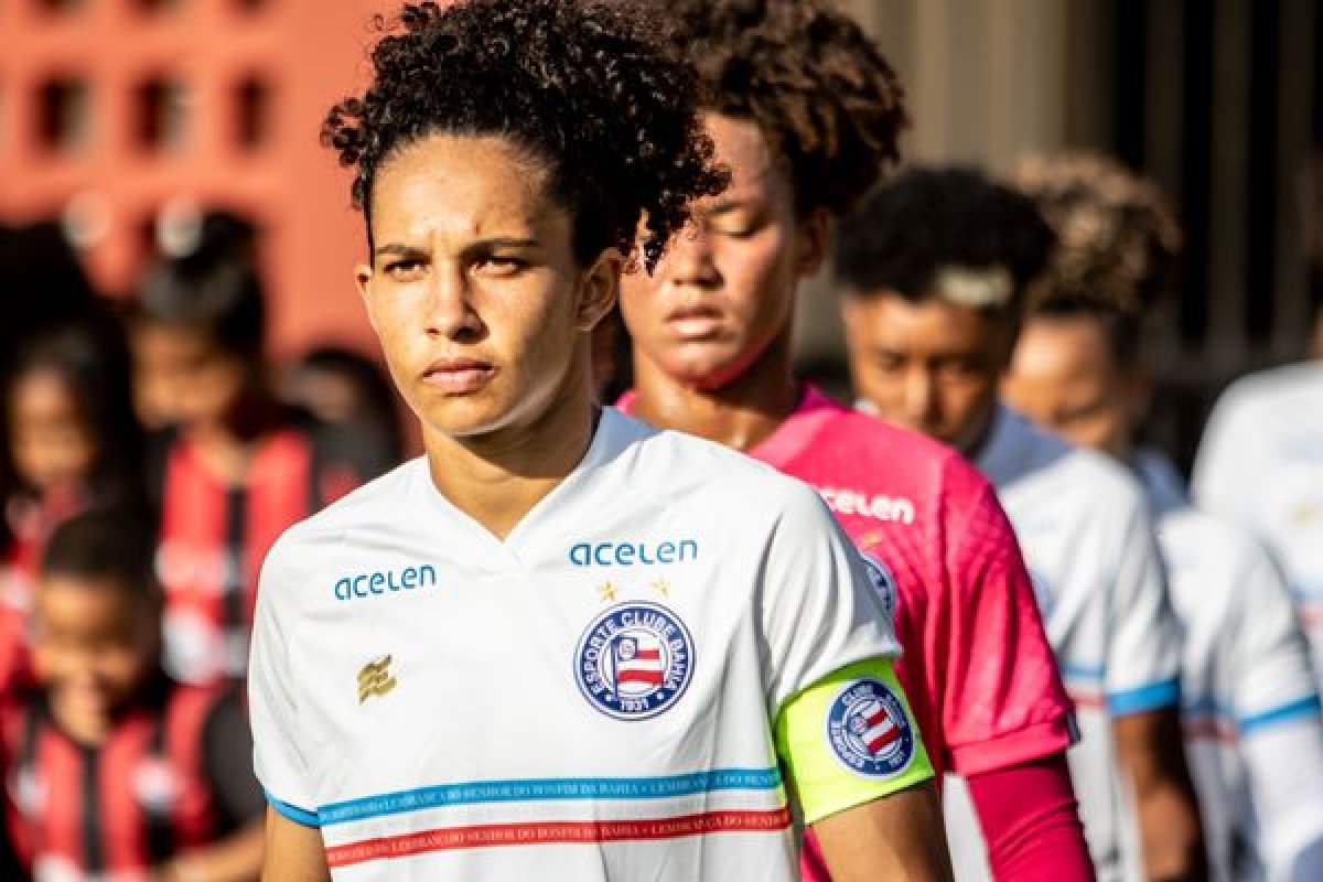 A capitã tricolor: Aila fala sobre estreia do Bahia na Série A2 e objetivos do time na temporada