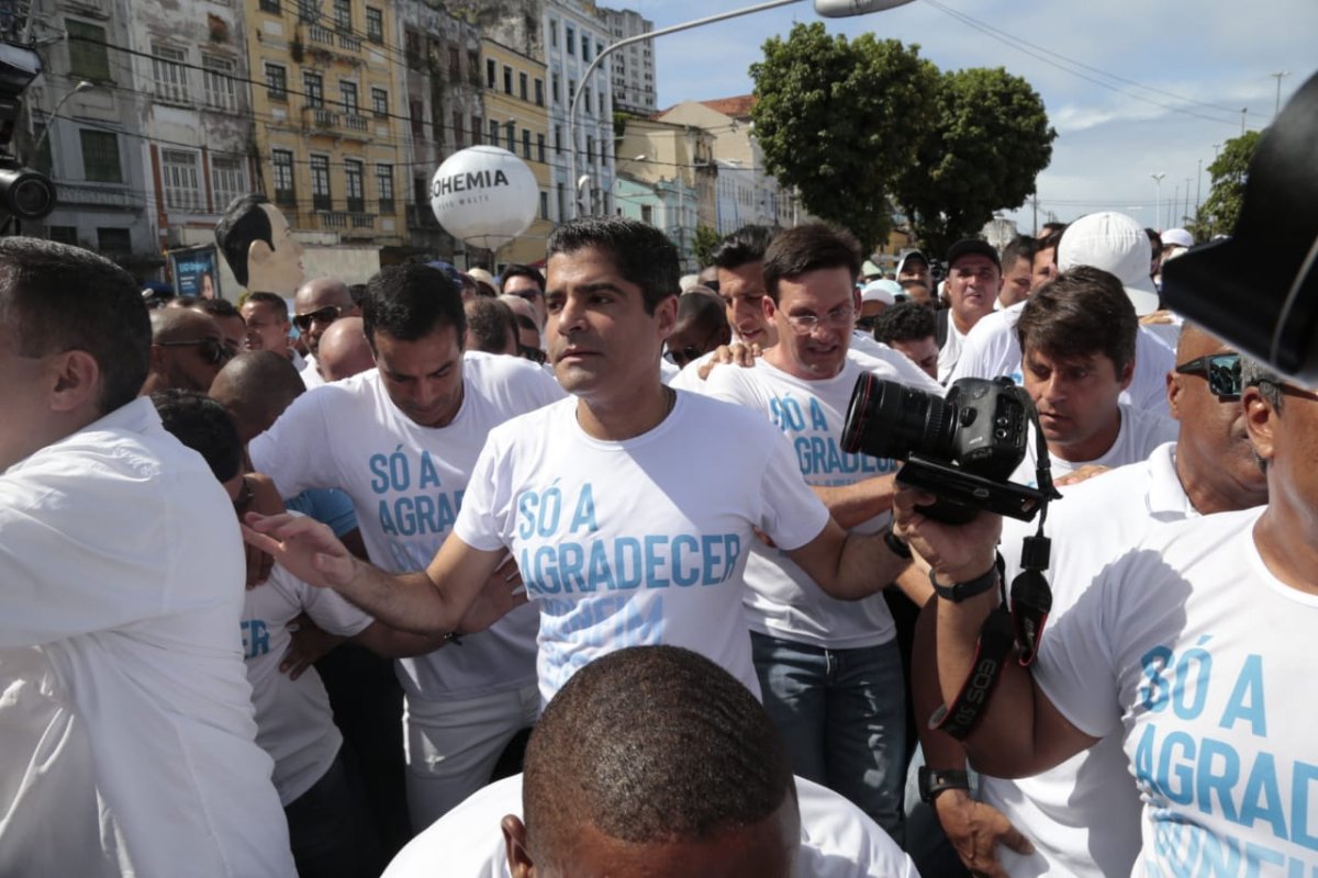 ACM Neto agradece em última Lavagem do Bonfim como prefeito