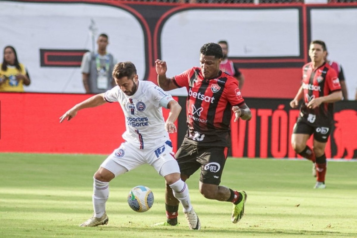 Vídeo: Bahia e Vitória empatam primeiro clássico na Série A depois de seis anos; veja os gols