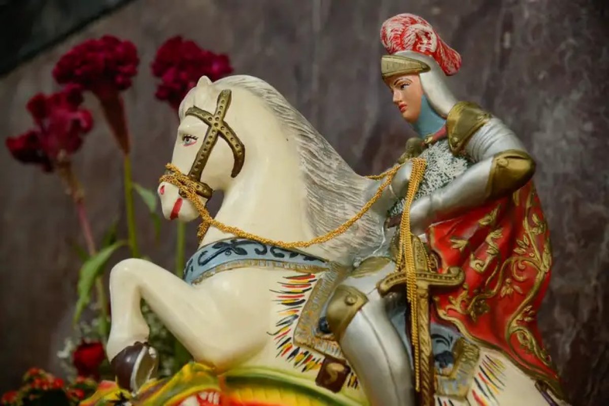 UNEB realiza exposição homenageando São Jorge Guerreiro até 30 de maio, em Salvador