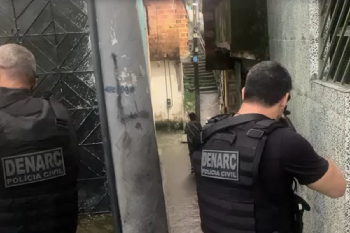 Três homens são presos no Subúrbio de Salvador durante Operação Narke